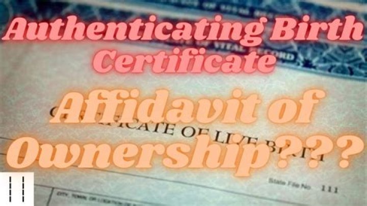 A Guide To Authenticating Your Birth Certificate
