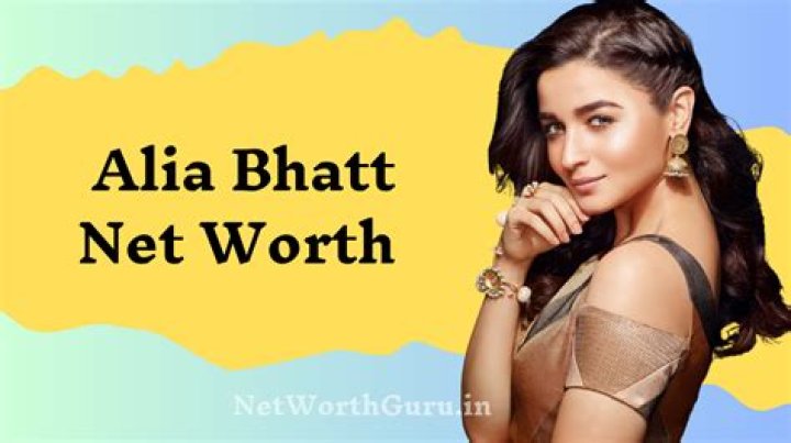 Unveiling Alia Bhatt's Net Worth: A Comprehensive Guide